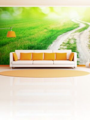 Fotomural camino rural