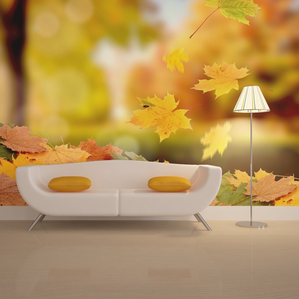 Fotomural atardecer otoñal