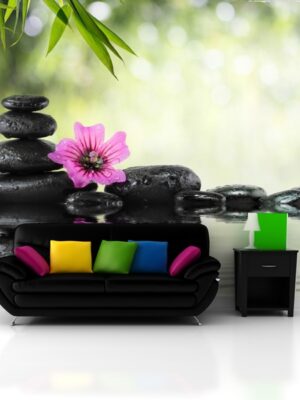 Fotomural estilo zen