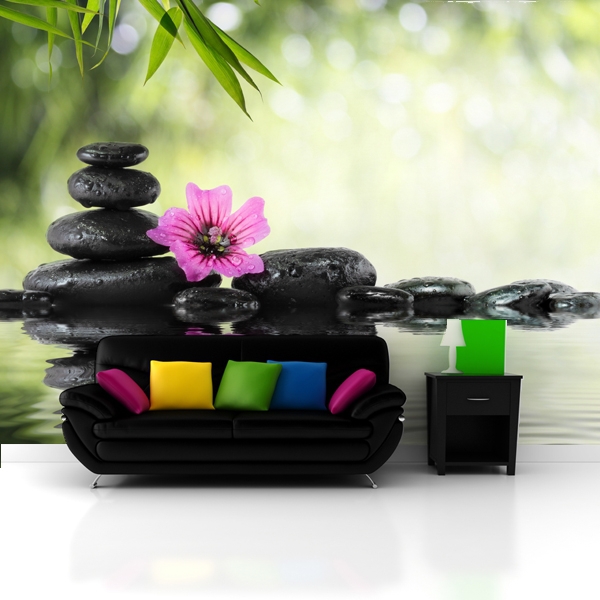 Fotomural estilo zen