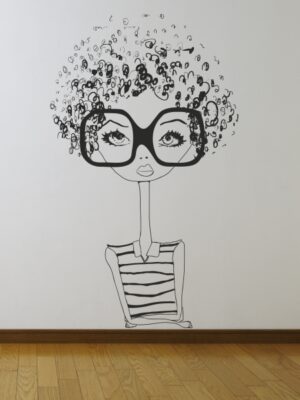 4435.jpg Vinilo decorativo fashion girl