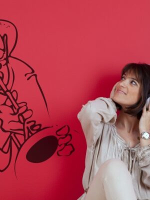 Vinilo decorativo jazz