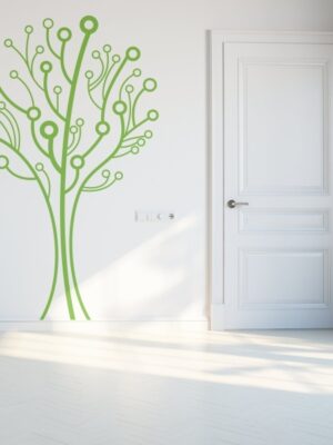 Vinilo decorativo árbol tecnológico