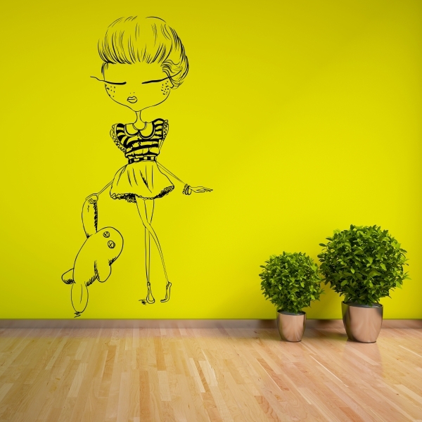 4459.jpg Vinilo decorativo niña repipi