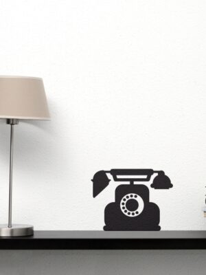 4471.jpg Vinilo decorativo teléfono antiguo