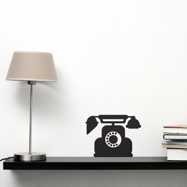 Vinilo decorativo teléfono antiguo