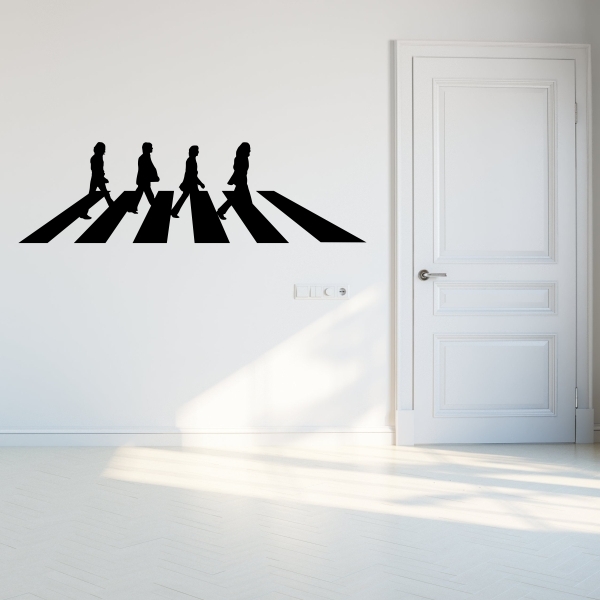 Vinilo decorativo Beatles Abbey Road