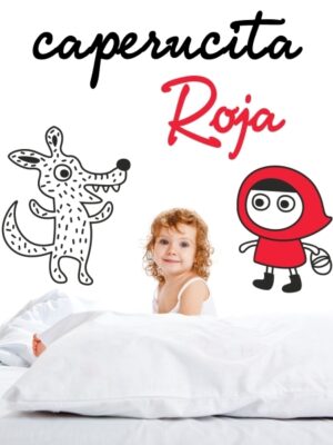 Vinilo infantil caperucita roja