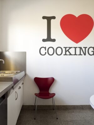 Vinilo decorativo i love cooking II