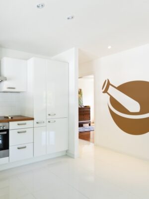 Vinilo decorativo mortero de cocina