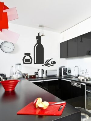 4519.jpg Vinilo decorativo aceite de oliva