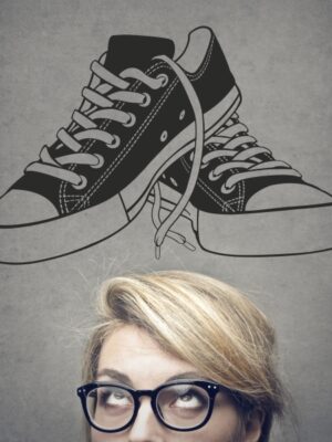 Vinilo decorativo zapatillas II