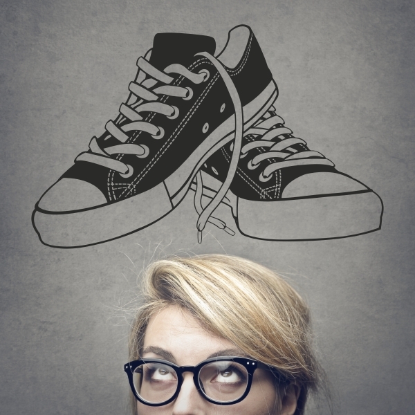 Vinilo decorativo zapatillas II