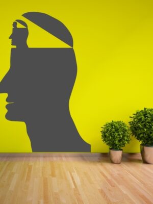 Vinilo decorativo cabezas