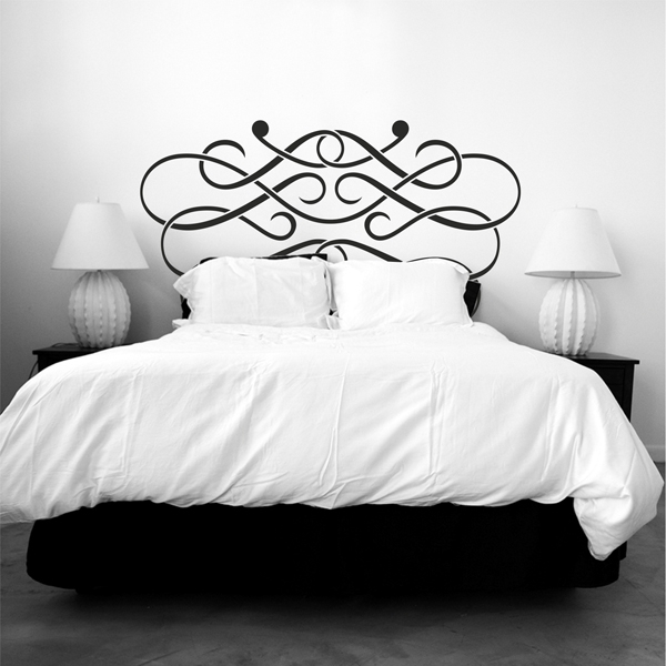 Vinilo decorativo cabecero Interlaced