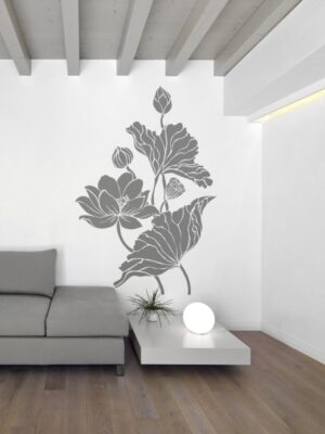 Vinilo decorativo Flores elegantes