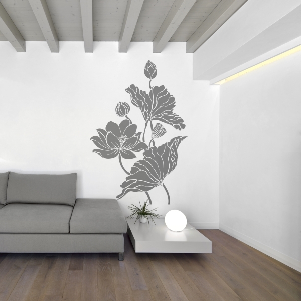 Vinilo decorativo Flores elegantes