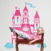 Vinilo infantil castillo princesa