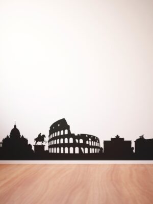 4607.jpg Vinilo decorativo skyline Roma III