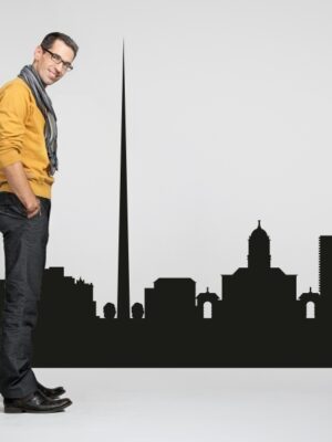 4609.jpg Vinilo decorativo skyline Dublin