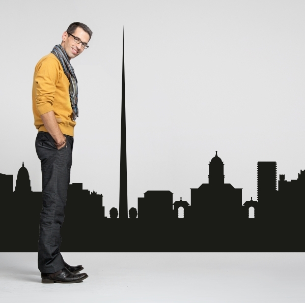 Vinilo decorativo skyline Dublin