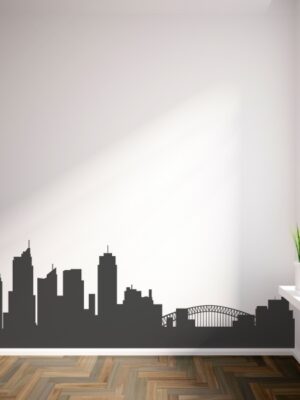 Vinilo decorativo skyline Sydney