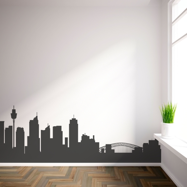 Vinilo decorativo skyline Sydney