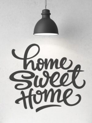 Vinilo decorativo Home sweet home