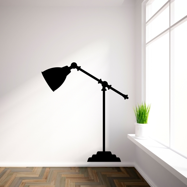 Vinilo decorativo lámpara vintage III