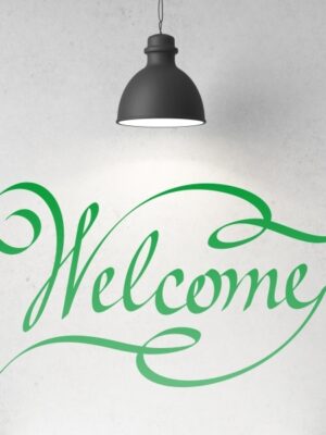 4647.jpg Vinilo decorativo Welcome II