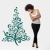 Vinilo decorativo arbol de navidad II