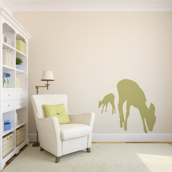 Vinilo decorativo ciervos