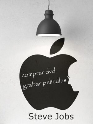Vinilo pizarra Steve Jobs