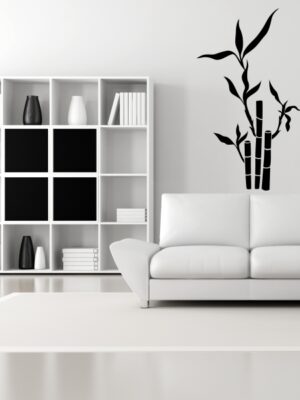 4751.jpg Vinilo decorativo bambú con hojas