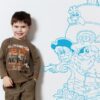 Vinilo infantil piratas