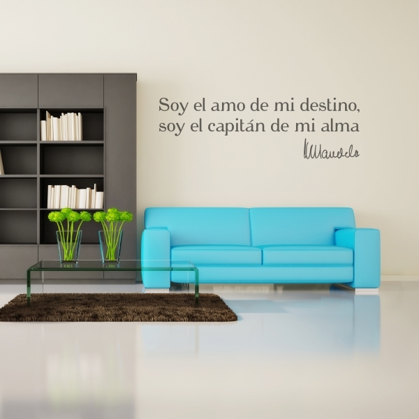 Vinilo decorativo Nelson Mandela