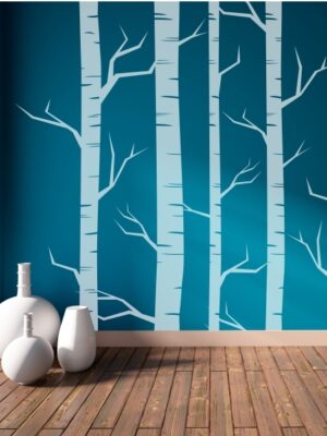 Vinilo decorativo troncos