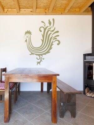 Vinilo decorativo gallo