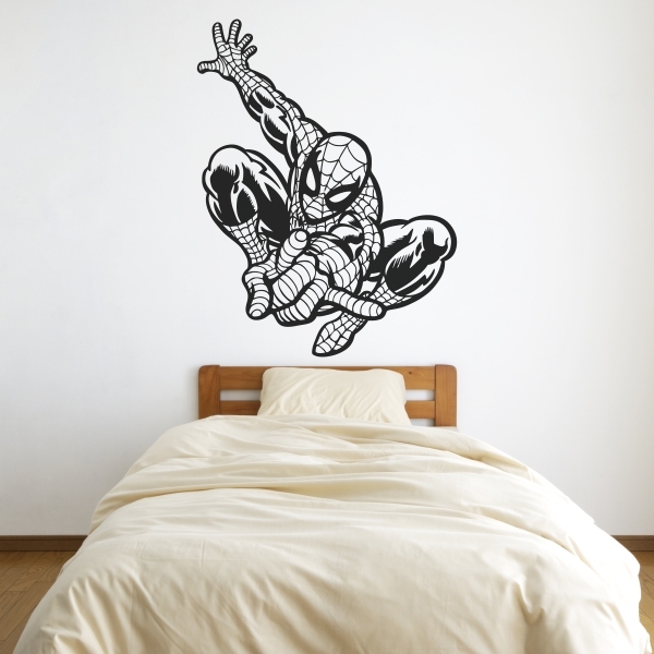 4813.jpg Vinilo infantil spiderman