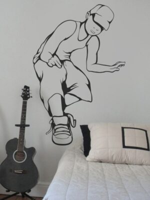 Vinilo decorativo b-boy