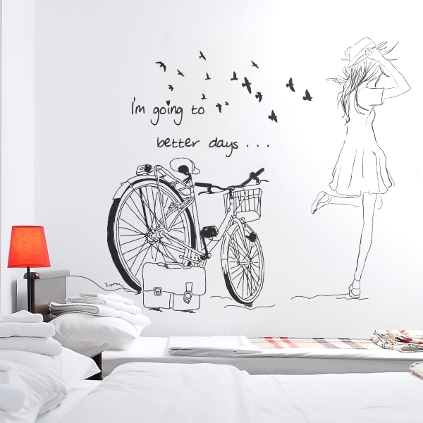 Vinilo decorativo better days