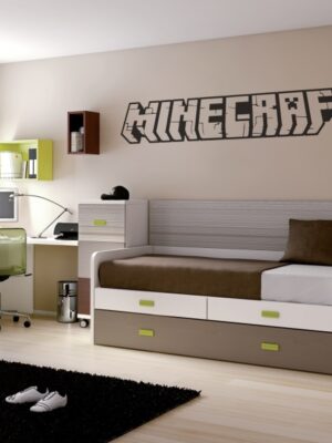 4849.jpg Vinilo decorativo Minecraft