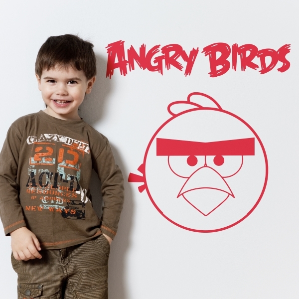 Vinilo decorativo Angry Birds