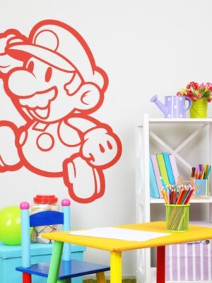 4889.jpg Vinilo decorativo Mario Bross