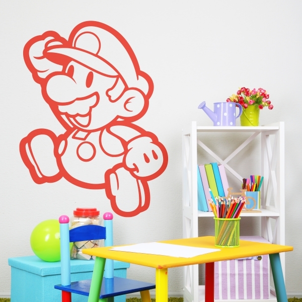 4889.jpg Vinilo decorativo Mario Bross