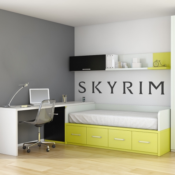 4893.jpg Vinilo decorativo Skyrim