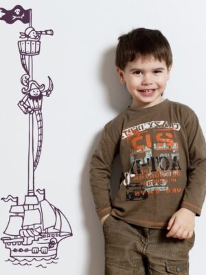 Vinilo infantil Piratas II