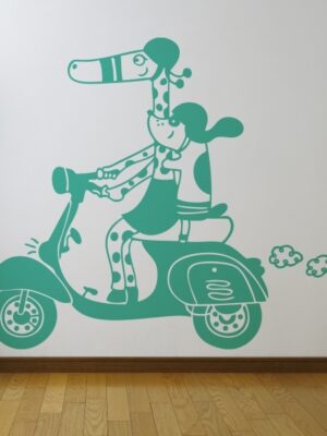 4913.jpg Vinilo infantil vespa
