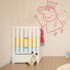Vinilo infantil Peppa Pig