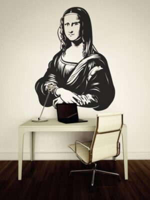 Vinilo decorativo La Gioconda
